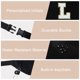 thumbnail image 4 of Bolsa de Cintura MAXTOP Inicial Negra para Mujer, 4 of 6