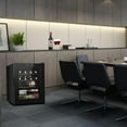 Ktaxon 1.7cu.ft 16 Bottle Compressor Wine Cooler Freestanding Wine Fridge, Fast Cooling, Low