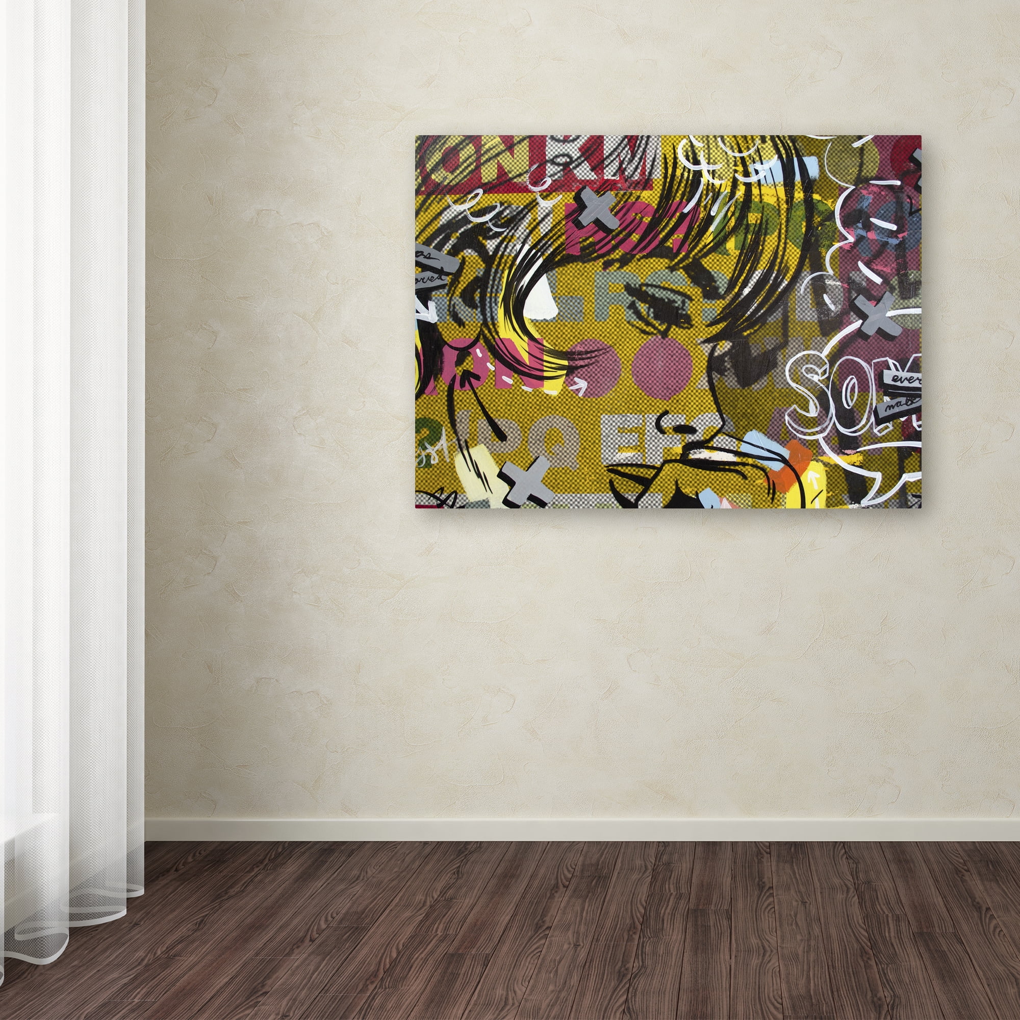Trademark Fine Art "Every Sometimes" Canvas Art by Dan Monteavaro