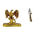 thumbnail image 1 of Figura de animal escultura artesanía arte moderno adorno resina estatua africana mesa vintage tribal dama figura decorativa para escritorio gabinete d, 1 of 7