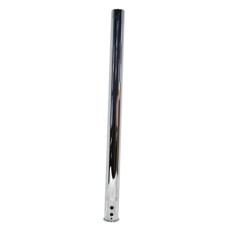 Straight Wand - Generic Straight Chrome 19 Inch Friction Fit 2 Button Vacuum Wand