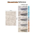 thumbnail image 2 of Alfombra Art&Tuft de pelo bajo, lavable, color beige, 152 x 213 cm, 2 of 9