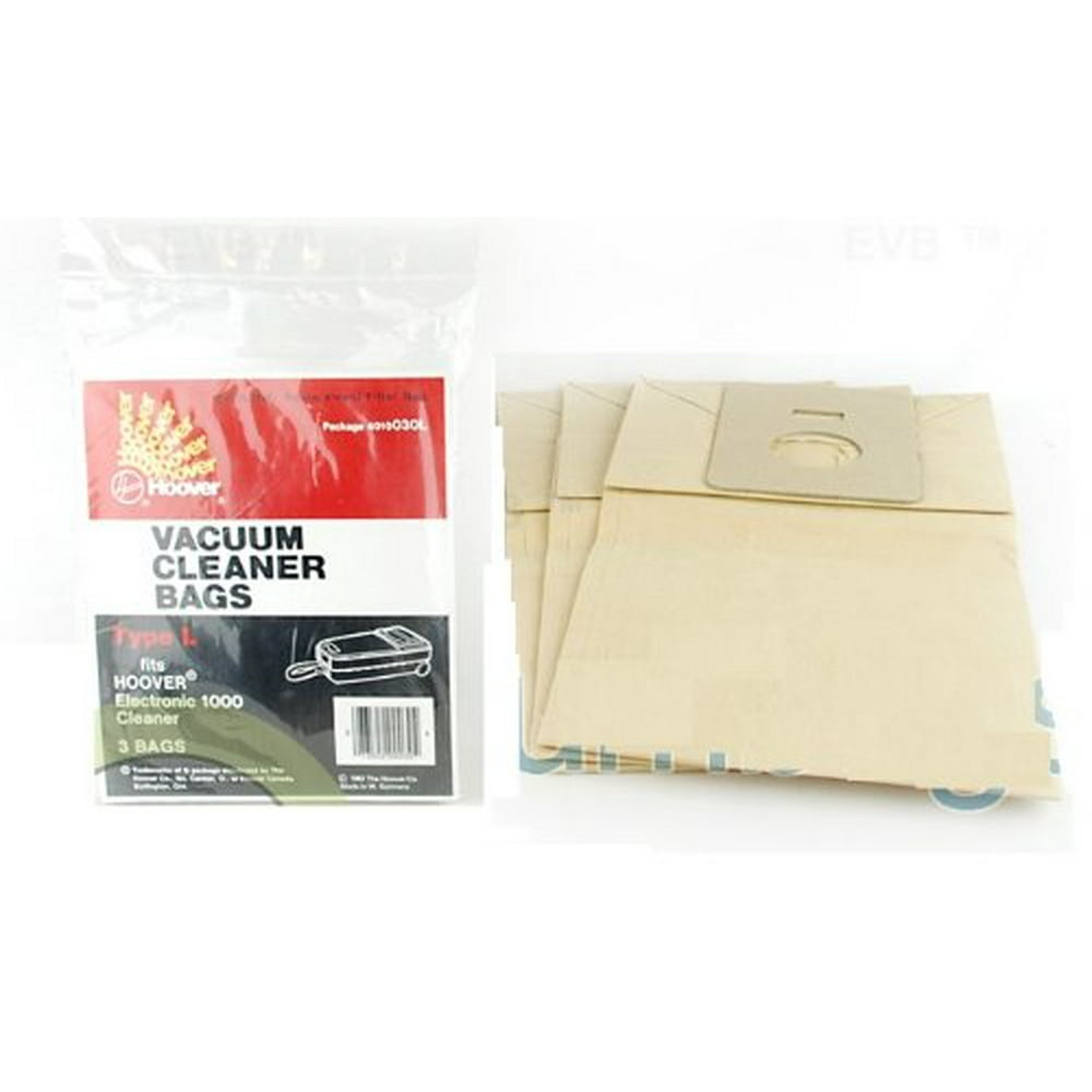 Hoover Type L Canister Vacuum Bags 4010030L for Hoover Electronic 1000