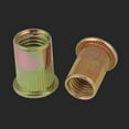 thumbnail image 4 of Amdohai 300PCS Assorted Rivet Nut Set Mixed Zinc Plated Carbon Steel Flat Head Rivet Nut Kit M3/4/5/6/8/10/12, 4 of 6