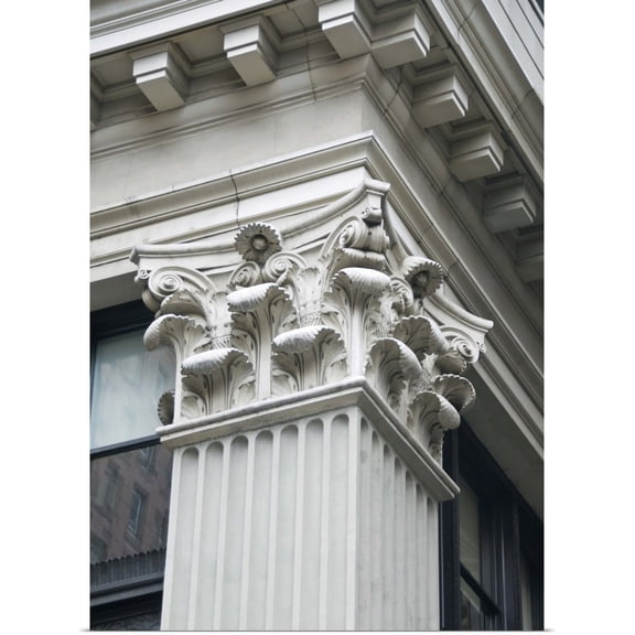 Great BIG Canvas | Rolled Erin Clark Poster Print entitled Corinthian Column I