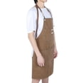 thumbnail image 4 of Delantal impermeable ajustable con bolsillos para restaurante, cocina, té con leche, floristería, artículos de peluquería., 4 of 14