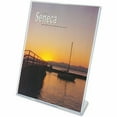 thumbnail image 6 of deflecto Superior Image Slanted Desk Sign Holder, Plastic, 8 1/2 x 11 Insert, Clear, 6 of 13