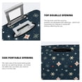 thumbnail image 4 of Haiem Christmas Snowflakes1 Luggage Cover Printed Suitcase Covers for Luggage Elastic Washable Suitcase Protector Fits 18-32 Inch Luggage-Large, 4 of 8