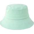 thumbnail image 4 of CoCopeaunts Cotton Bucket Hats for Women Lightweight Packable Beach Big Brim Fisherman Hat with Adjustable Chin Strap Sun Cap, 4 of 8