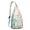 Greenish-blue-13, variant on Cheetah Sling Backpack - Fashion Forward Spot Pattern, Layered Storage Shoulder Bag