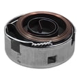thumbnail image 1 of 1 Set Drill Press Quill Feed Return Coil Spring Chromeplate Return Coil Spring Bench Drill Press Feed Spring Stationary Drill Press Quill Spring, 1 of 7