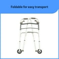 thumbnail image 5 of Medline Folding Paddle Walker – Comfortable, Maneuverable, For Injury, support suited for Adults & Seniors, 5 of 6