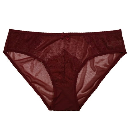 

kpoplk Ladies Panties Panties for Women Underwear Pack Invisible Bikini Stretch Soft Womens Lace Briefs()