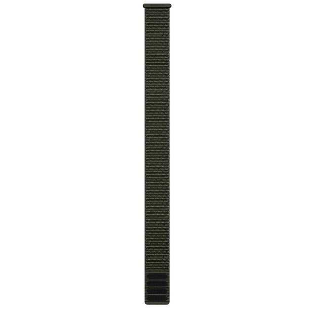 Correa de reloj Garmin UltraFit de nailon 26 mm - Moss