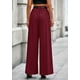 thumbnail image 5 of Pantalones anchos PRETTYGARDEN 2025 de cintura alta para mujer, 5 of 8
