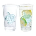 thumbnail image 3 of Supreme Housewares 24 oz Durable Acrylic Plastic Highball Water Tumbler, Sea Turtle Design, 3 of 3