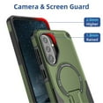 thumbnail image 3 of for Samsung Galaxy A36 5G 6.7-inch Case [Compatible with MagSafe] Built in Invisible Stand, Military Grade Shockproof Soft TPU Protective Cover Case,Green,For Galaxy A36 5G, 3 of 8