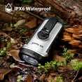 thumbnail image 2 of ThorFire Solar Flashlight Hand Crank Solar Powered Rechargeable Flashlight IPX6 Waterproof LED Emergency Lights Dynamo Torch Ideal for Camping Outdoor Climbing Backpack Hiking, 2 of 2