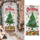 thumbnail image 5 of Decoración Navideña para Puerta Regalo de Papá Noel Xihbxyly, 5 of 5