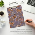 thumbnail image 5 of GZHJMY Clipboard for Classrooms Office Daisy Flower Butterfly Plastic Clipboard Standard Letter Size A4 Clipboard with Low Profile Metal Clip Decorative Clip Boards for Teachers, 5 of 6
