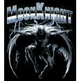 thumbnail image 2 of Women's Marvel: Moon Knight Rain and Lightning  Graphic Tee Black X Large, 2 of 4