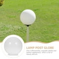 thumbnail image 4 of HERFIER Globe Light Cover Acrylic Lamp Protector Acrylic Outdoor Lamp Shade Light Cover Accessory 4.72x4.72x2.75in, 4 of 8