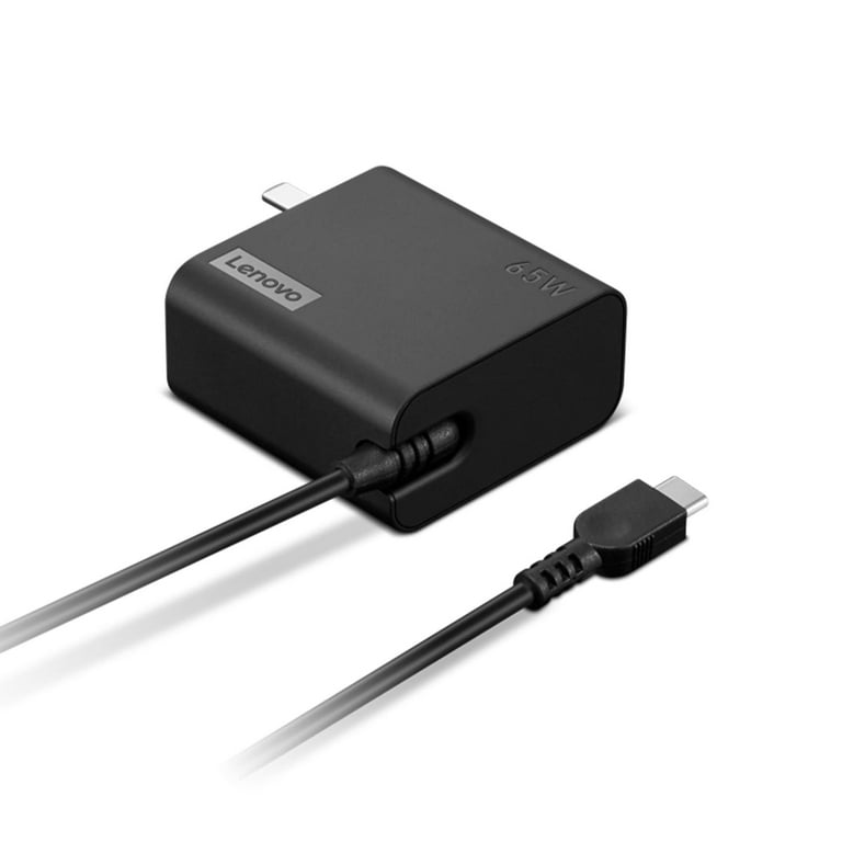 Lenovo 65W USB-C Wall Adapter with US Pin - Walmart.com Lenovo 65W USB-C Wall Adapter with US Pin - Walmart.com