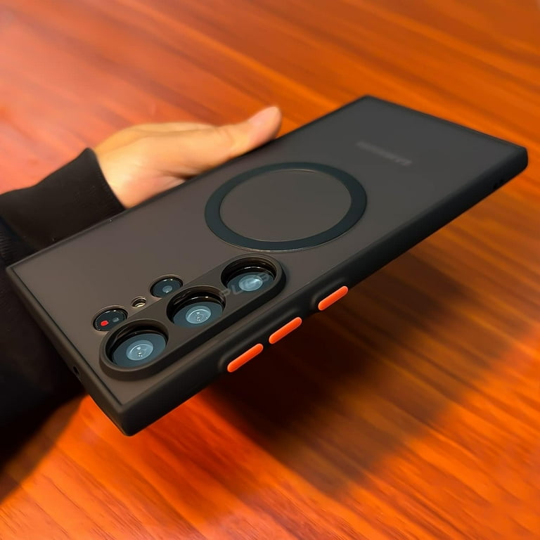 Galaxy A50 Case [Support Magsafe Charger] Wireless Anti-Scratch