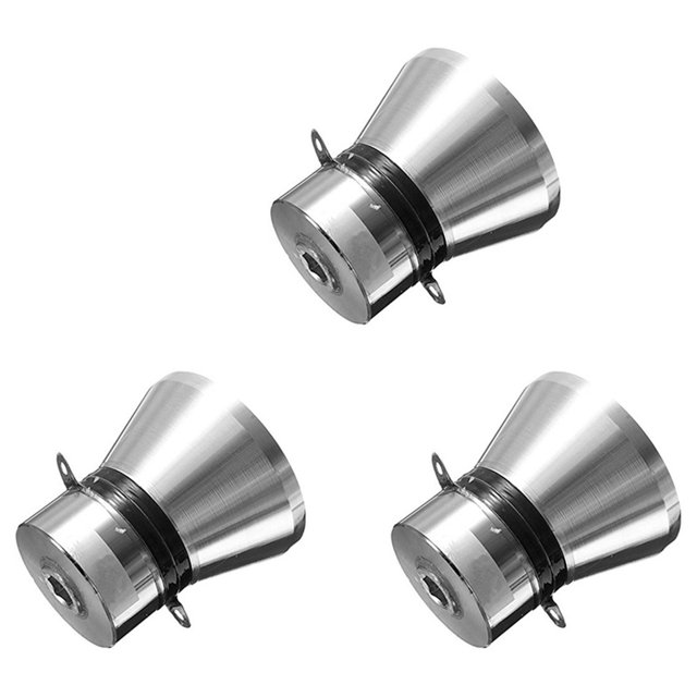 3X Transductor de Limpieza Piezoeléctrico Ultrasónico de 100 W Y 28kHz Transductor Piezoeléctrico Ultrasónico de Alto Rendimiento
