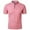 Pink, variant on European Stand Up Collar Button Men T Shirts Casual Loose Fit Comfortable Business Short Sleeve Top Foreign Trade Men's Lightweight Crewneck Tee Tops