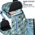 thumbnail image 4 of Crossbody Sling Backpack for Women Men Cute Narwhals Silhouette Shoulder Sling Crossbody Casual Chest Bag for Travel Sports Running Hiking, 4 of 6
