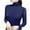 Dark Blue, variant on qucoqpe Women's 2025 Fall Winter Fashion Casual Solid High Neck Long Sleeve Stretchy Slim Knitted Sweater Pullover Tops