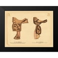 thumbnail image 2 of Unknown 18x15 Black Modern Framed Museum Art Print Titled - Saddles and Tack: Morgan Saddles #2, 2 of 5