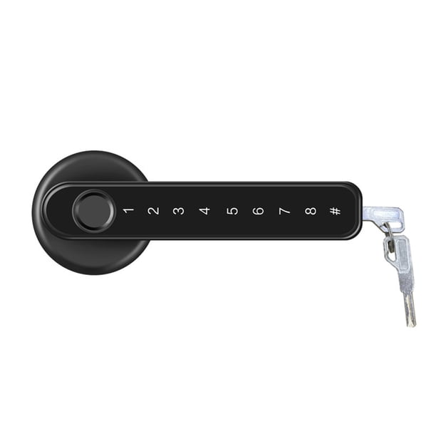 Bloqueo de contraseña de material premium instalación práctica huella digital de huellas digitales Locks de teclado estructura de la empresa para la oficina del hotel normal Inevent HA060666-01B