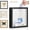 Black, variant on Travel Adventure  Archive Shadow Box Picture Frame with Slot,8x8In Travel Ticket Card Memory Box for  Box, Top Loading Shadow Box Display Case Travel Decor  (Black,8x8)
