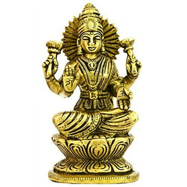 Goddess Lakshmi - Brass Statue