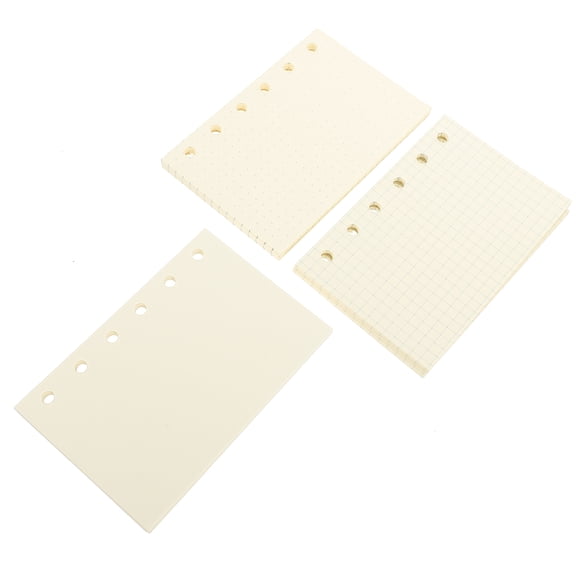 Eease A7 Refill Paper 3 Pack for 6 Hole Binder