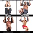 thumbnail image 3 of Hanging Ab Straps for Pull Up Bar & Abdominal Muscle Building, Rip Resistant and Padded Arm Support for Ab Workout, Ab Sling Straps for Knee and Leg R, 3 of 5