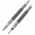 thumbnail image 1 of Spring Double End Nail Punch Set Center Hole Punch Spring Loaded Marker Metal Woodworking Drill Bit, 1 of 5