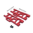 thumbnail image 3 of Bewildely 2 piezas de coches de control remoto brazos oscilantes de metal conjunto mejorado accesorios tipo 5 Kits de construcción modelo rojo, 3 of 6