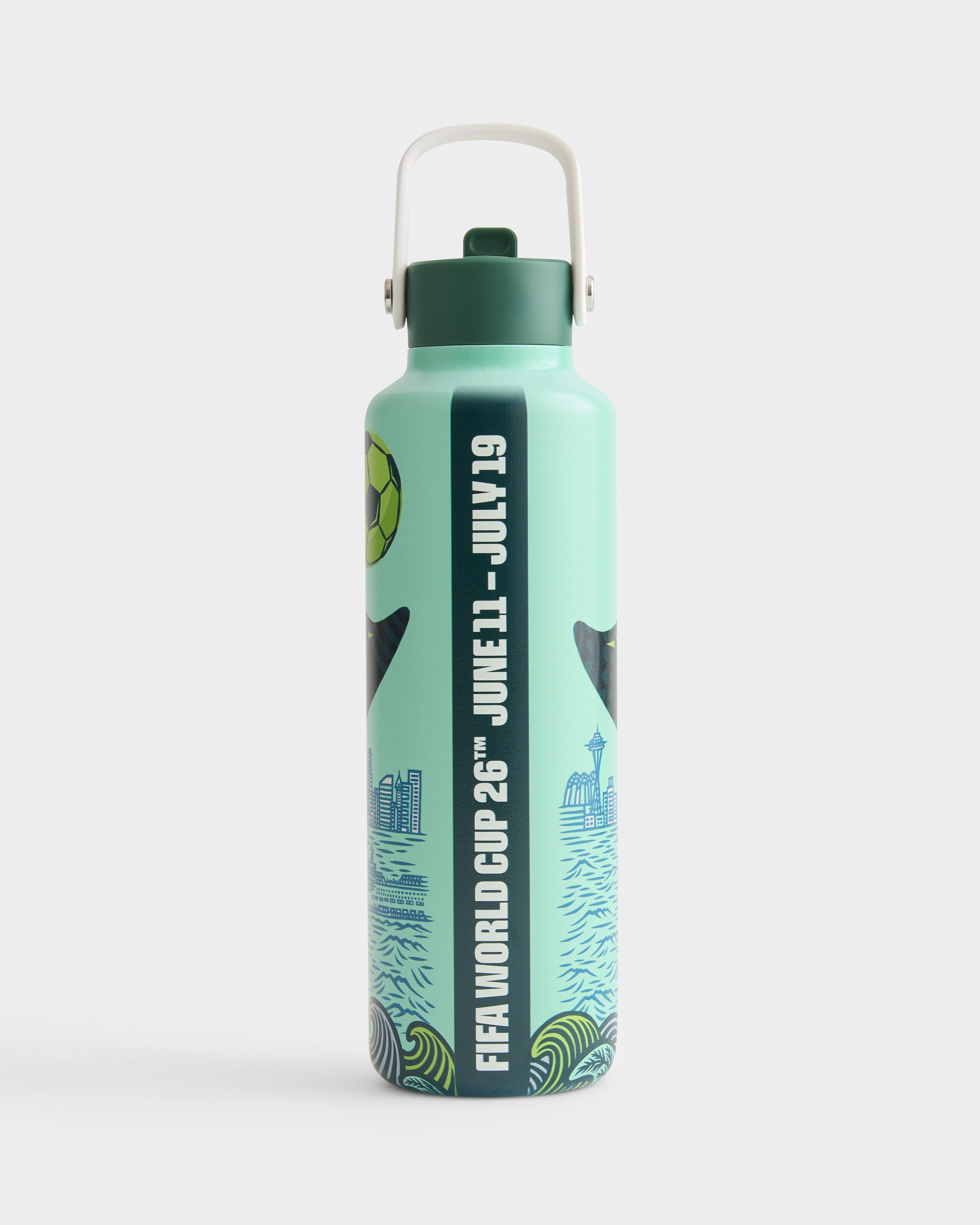 Official FIFA World Cup 26 Drib Insulated Water Bottle – Boston
