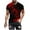Red, variant on KIHOUT Men's Cotton Blend Short Sleeve Crew Neck Tees, Full Graphic Printed T-shirt Athletic Workout Gym T-shirts for Men, Moisture Wicking