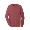 thumbnail image 5 of Port & Co Adult Male Men Plain Long Sleeves T-Shirt Red Rock 2X-Large, 5 of 6