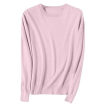 Utoimkio Women's Fall Sweater Long Sleeve Crew Neck Knit Pullover Tops Dressy Blouse 2025 Casual Winter Outfits