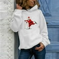 thumbnail image 2 of Birdeem Sweat à Capuche Décontracté de Noël pour Femmes, 2 of 4