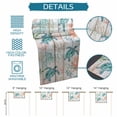 thumbnail image 6 of Table Runner - 108 Inch Long, Teal Red Coastal Kitchen Dining Table Runner Dresser Scarves, Beach Nautical Sea Turtle Coral Starfish Vintage Farmhouse Decor for Coffee Tables Wedding Party Banquet, 6 of 8
