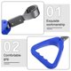 thumbnail image 3 of unbranded 2Ud Manija De Azul Para Vehículo Con Instalación Rápida Y Soporte Confiable, 3 of 8