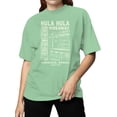 thumbnail image 2 of Hula Hula Hideaway Honolulu Art Women's T-shirt, 2 of 3