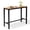 Brown-43'', variant on Crestlive Products Outdoor Bar Table, 43'' Height Pub Table with Metal Frame & Slatted Tabletop, 165 LBS Capacity, Weather Resistant Patio Bar Height Table for Backyard, Poolside, Balcony (Brown)