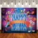 thumbnail image 1 of Suministros de fiesta de cumpleaños de dibujos animados Space Jam para niños, vajilla, plato y vaso de papel, servilletas, globo de aluminio para Baby Shower, decoración de fiesta Space Jam, 1 of 4